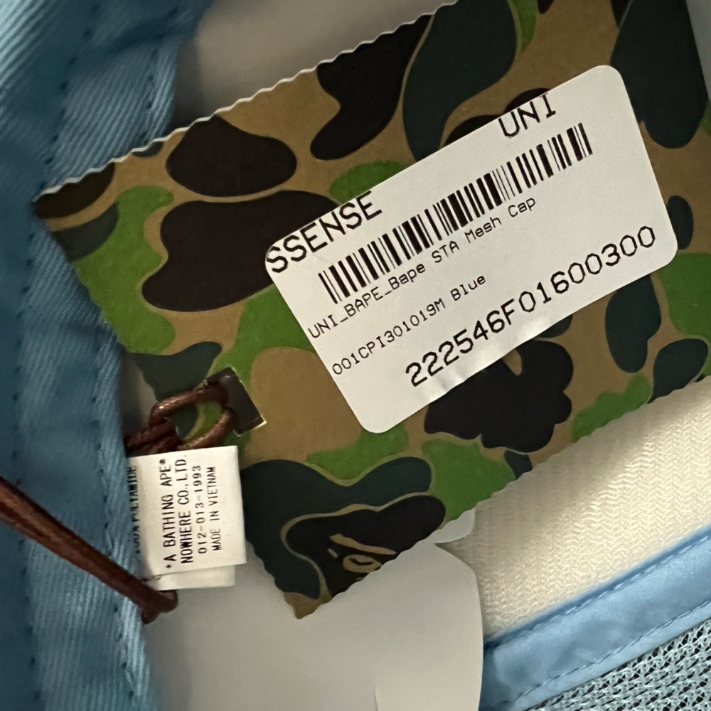 BAPE BATHING APE BASEBALL HAT - Picture 6 of 10